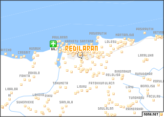 map of Redilaran