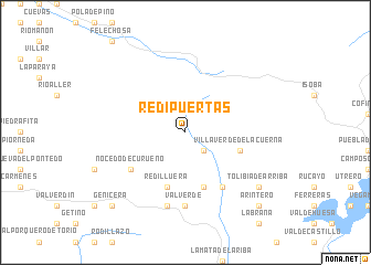 map of Redipuertas