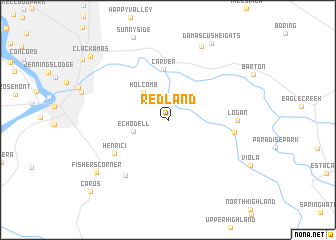 map of Redland