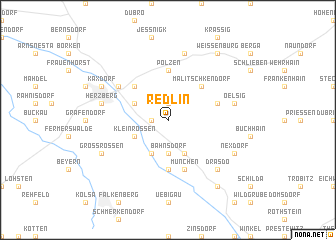 map of Redlin