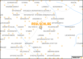 map of Redlschlag