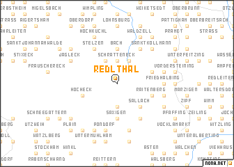 map of Redlthal