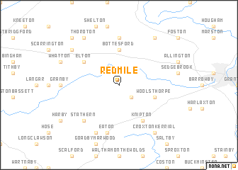 map of Redmile