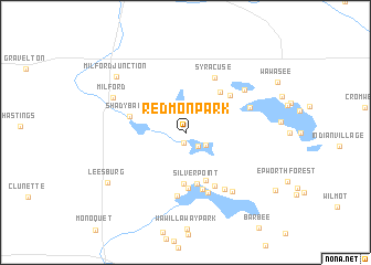 map of Redmon Park