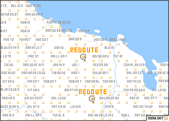 map of Redoute