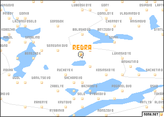 map of Redra