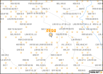 map of Redu