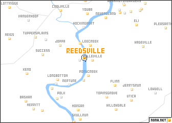 map of Reedsville