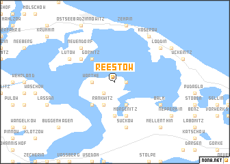 map of Reestow