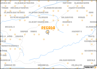 map of Regada