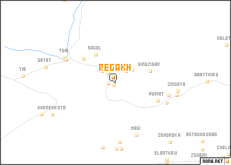 map of Regakh