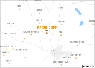 map of Regal Park