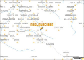 map of Regla de Cibea