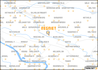 map of Regniet