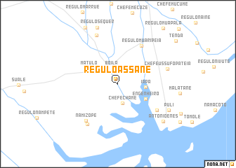 map of Régulo Assane