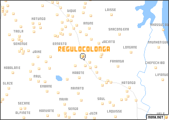 map of Regulo Colonga