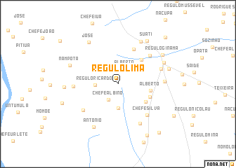 map of Régulo Lima