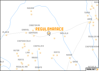 map of Régulo Manace