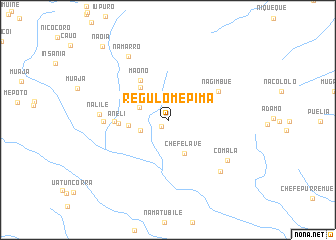 map of Régulo Mepima