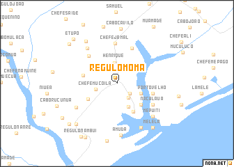 map of Régulo Moma