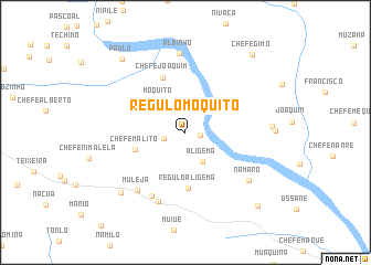 map of Régulo Moquito