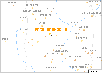 map of Régulo Namagila