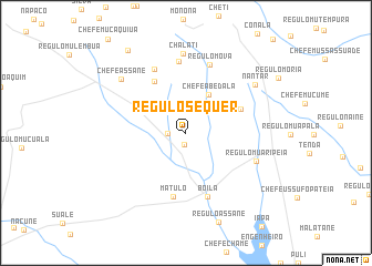 map of Régulo Sequer