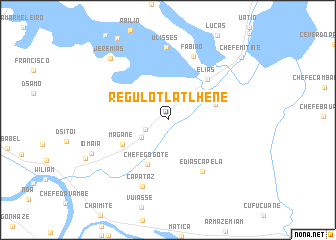 map of Régulo Tlatlhene