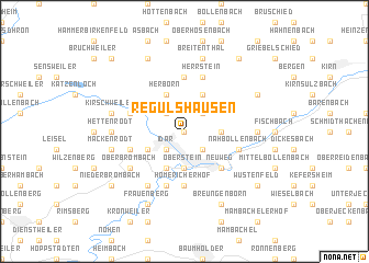 map of Regulshausen