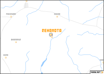 map of Reha Mota