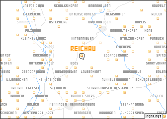 map of Reichau