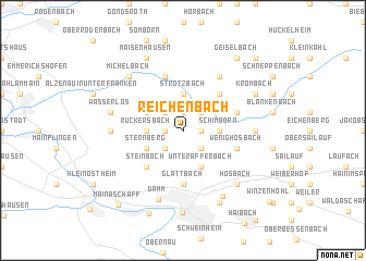 map of Reichenbach