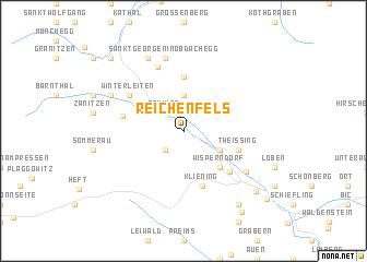 map of Reichenfels