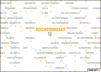 map of Reichenhausen