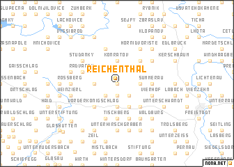 map of Reichenthal