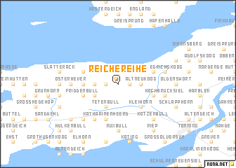 map of Reiche Reihe