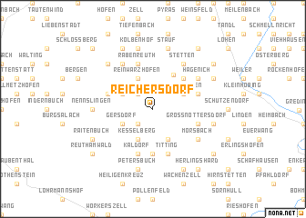 map of Reichersdorf