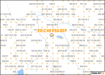 map of Reichersdorf