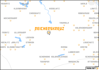 map of Reicherskreuz