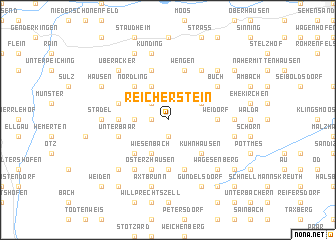 map of Reicherstein