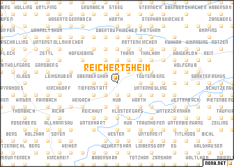 map of Reichertsheim