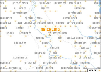 map of Reichling