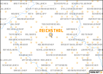 map of Reichsthal