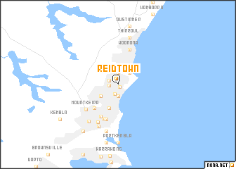 map of Reidtown