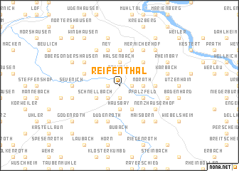 map of Reifenthal