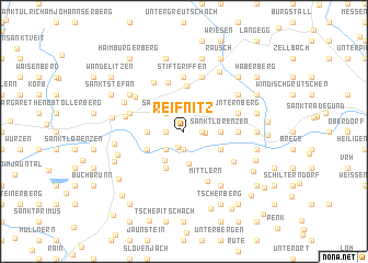map of Reifnitz