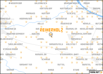 map of Reiherholz