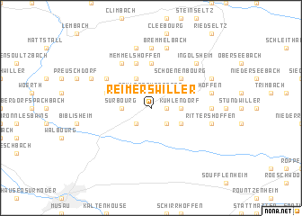 map of Reimerswiller