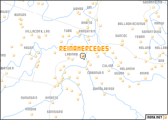 map of Reina Mercedes