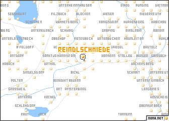 map of Reindlschmiede